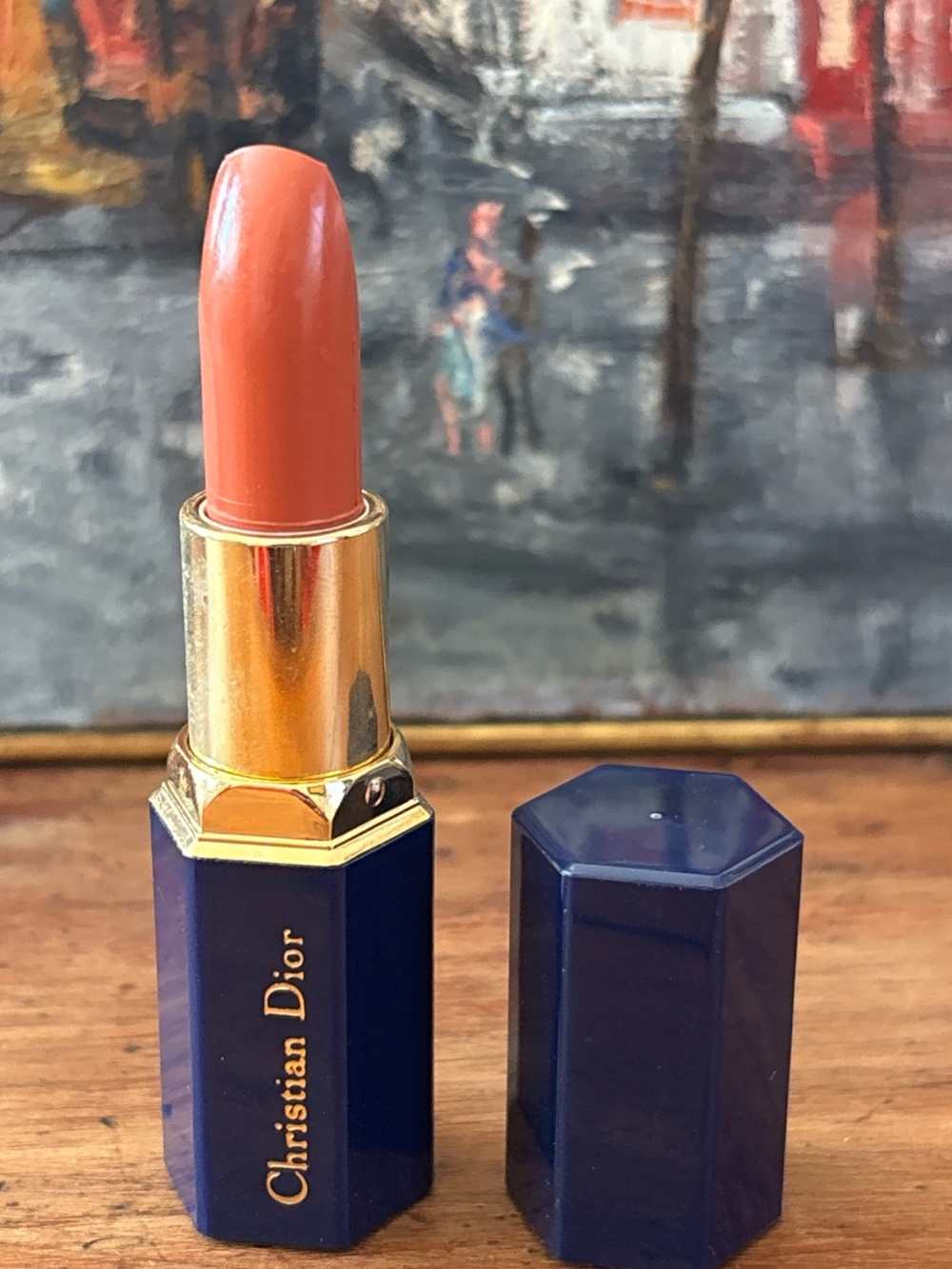 Dior Lipstick in Warm Coral-Orange